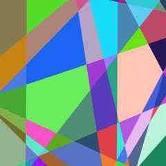 Geometric abstraction generative art background art illustration