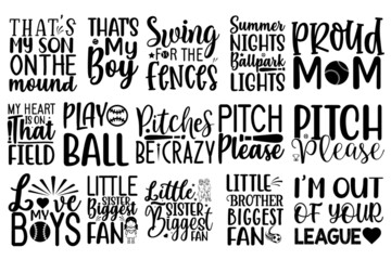 Baseball Svg Design Bundle