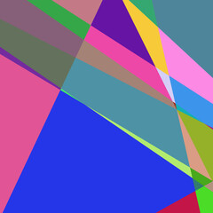 Geometric abstraction generative art background art illustration