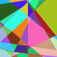 Geometric abstraction generative art background art illustration