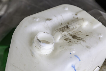 Oil drums at a clean point