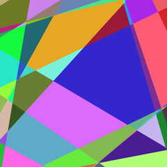 Obraz premium Geometric abstraction generative art background art illustration