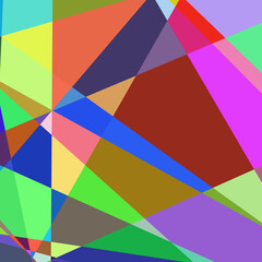 Geometric abstraction generative art background art illustration