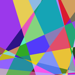 Geometric abstraction generative art background art illustration