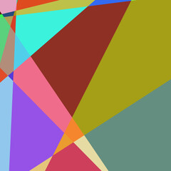 Geometric abstraction generative art background art illustration