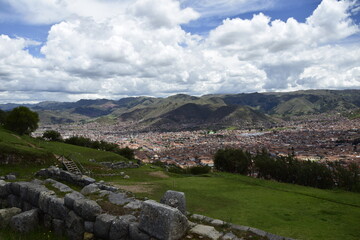 Fototapeta na wymiar Saqsaywaman the sacred ruins of the Incas in Cusco