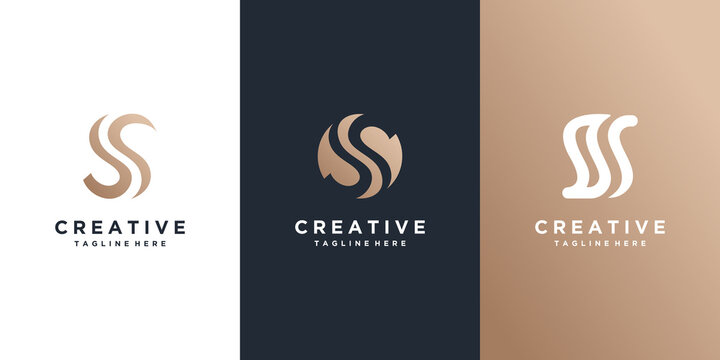 Letter S logo design with modern creative concept Premium Vector