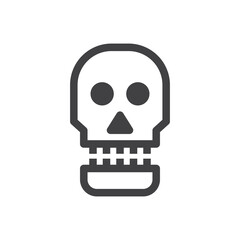 Skull Icon - Head Skeleton Icon