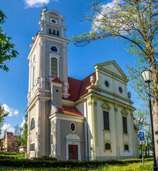 Evangelical Lutheran Church in Sopot - obrazy, fototapety, plakaty