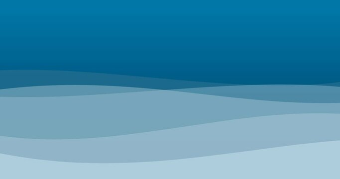 blue and white gray wave background animation video