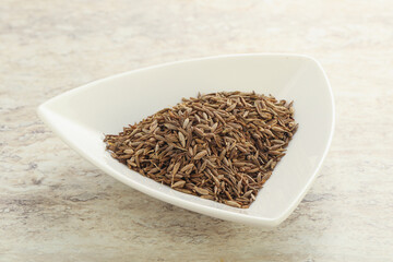 Zira seeds in the bowl