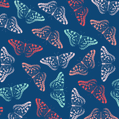 seamless pattern with birds