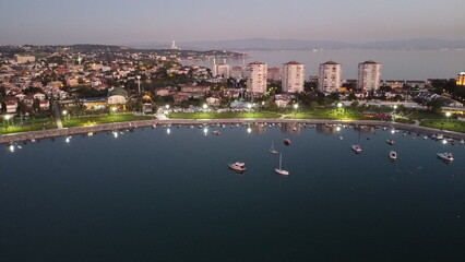 Obraz premium Drone Seaside Bayramoglu / Kocaeli