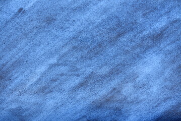 Fototapeta na wymiar Abstrakter blauer Hintergrund mit Wasserfarben / Aquarellfarben