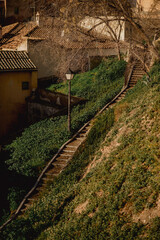 railway in the mountains