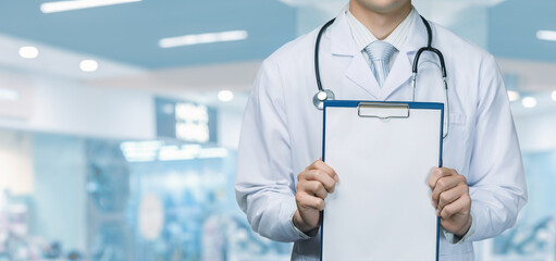 Doctor shows a checklist with tasks .