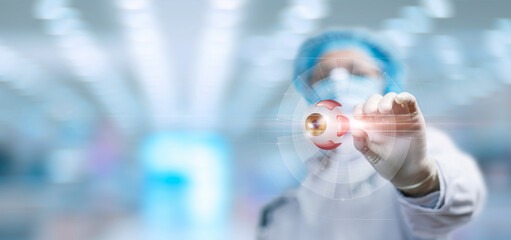 Modern technologies in the study and treatment of eyes.