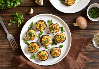 Stuffed mushrooms