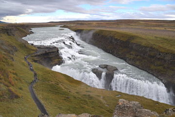 Gullfuss Waterfalls, Iceland
