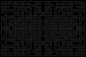 Abstract background. Monochrome texture. Black and white lines on white background.