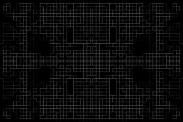 Abstract background. Monochrome texture. Black and white lines on white background.