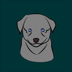 illustration of a dog