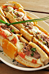 Sanduiche de filé .