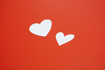 Saint-Valentin - cœur en papier