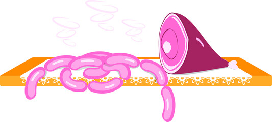 illustration of a person with a sword