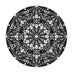 decorative concept abstract mandala illustration.