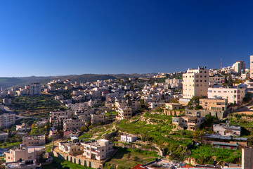 Fototapeta na wymiar The city of Bethlehem, West Bank, Palestine