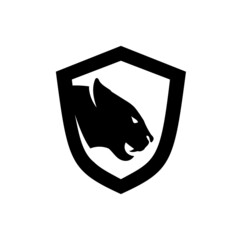 Black Panther Logo Design Template