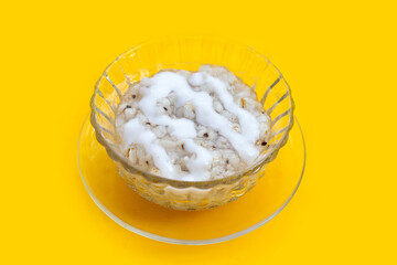 Sweet millet with coconut milk