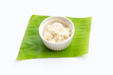 Thai sweet fermented sticky rice