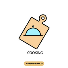 cooking icons  symbol vector elements for infographic web