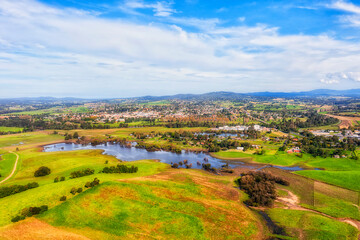 D Bega valley town pond