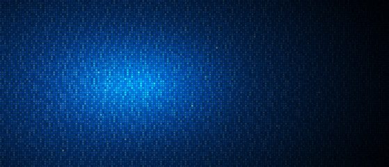 Dark blue color light abstract pixels. Technology background for computer graphic website internet. circuit board. text box, star