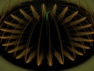 Imaginatory fractal abstract background Image