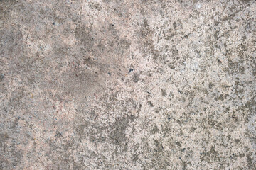 cement floor on the road