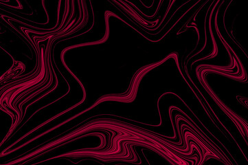 Marble rock texture black ink pattern liquid swirl paint pink that is Illustration background for do ceramic counter tile silver gray that is abstract waves skin wall luxurious art ideas concept.
