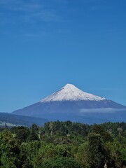 mountain in the morning