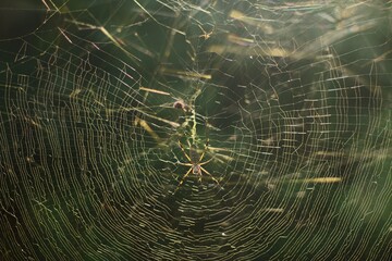 Araña contraluz.
