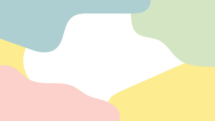 Hello Spring hand sketched background. vintage lettering banner poster template background