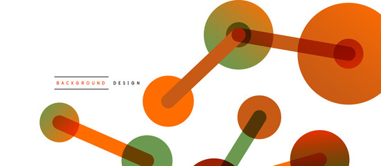 Network concept abstract background. Dots connection. Big data idea. Business template for wallpaper, banner, background or landing