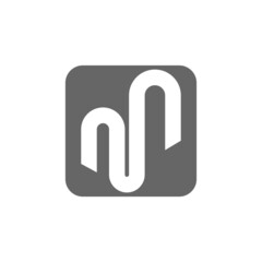 Letter M logo icon illustration