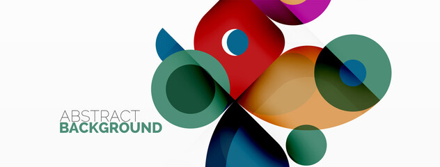 Colorful geometric pattern, minimal abstract background for wallpaper, banner, presentation