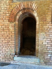 Old Brick Doorway