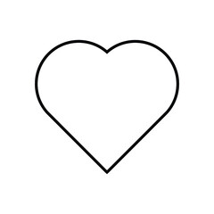 heart isolated on white