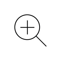 search explore icon design vector