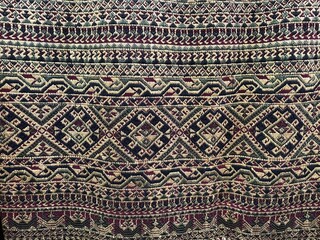 sarong pattern design Thai arts and culture